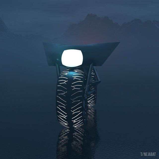 Kitty e-bike designed in Rhino 3D and V-Ray